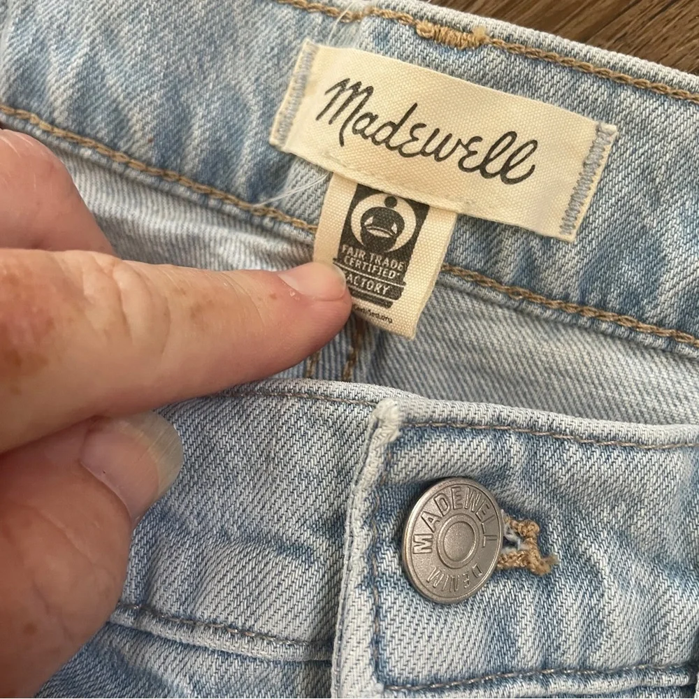 Madewell slim Demi boot light jeans 27 - Picture 4 of 8